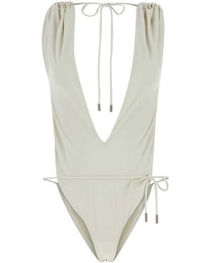 Saint Laurent Costume Da Bagno - Bianco