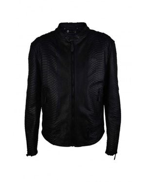 Philipp Plein Bikerjacke - Schwarz