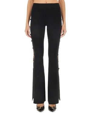 Versace Jeans Couture Cut Out Trousers - Blue