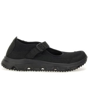 Salomon Fabric Leather Ballerinas - Black
