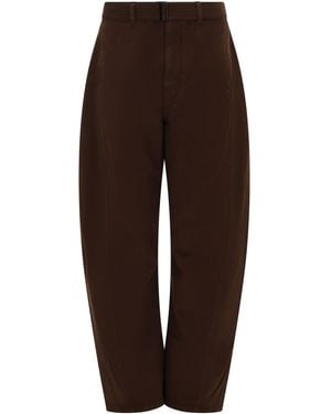 Lemaire "Twisted" Trousers - Brown