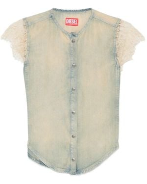 DIESEL De-Malka- Camicia - White