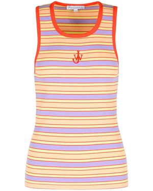 JW Anderson Jw Anderson Cotton Top Top - Rosa