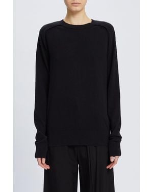 Ann Demeulemeester Tengo que irme. - Negro