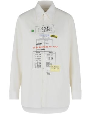 MM6 by Maison Margiela Cotton Shirt - White
