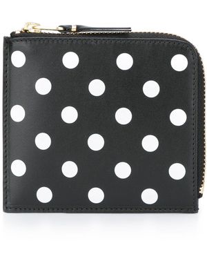 Comme des Garçons Wallet Dot Leather - Black
