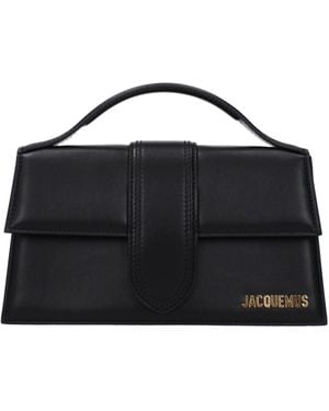 Jacquemus Handt De Hand Van De Grote Baby -vrouwen Leer Zwart