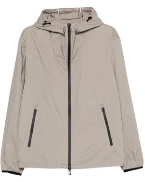 Emporio Armani Nylon Blouson Jacket - Gray
