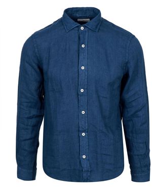 Roy Rogers Overhemden Marineblauw