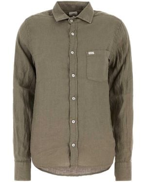 Lois Linen Shirt - Green