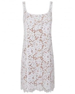MICHAEL Michael Kors Lace Mini Dress - White