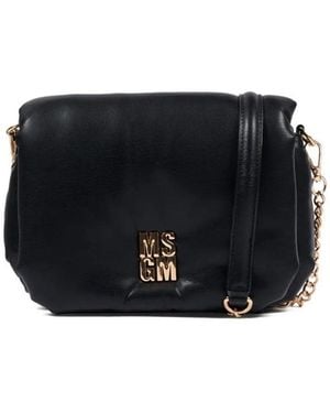 MSGM "Eco-Leather" Bag - Black