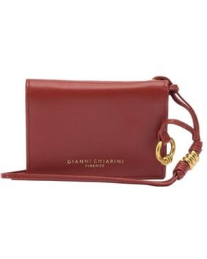 Gianni Chiarini Leather Wallet - Red