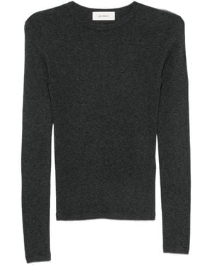 Lisa Yang Vivian Cotton And Cashmere T-Shirt - Black