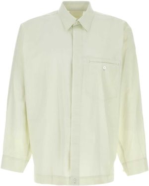 Homme Plissé Issey Miyake Homme Plisse' Issey Miyake Light Cotton Shirt - White