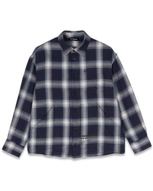 DSquared² Over Checked Shirt - Blue