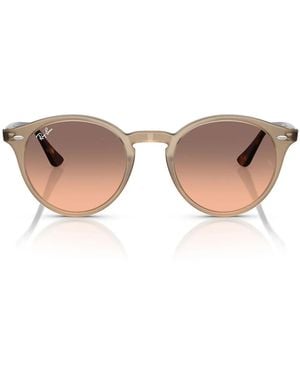 Ray-Ban Sonnenbrille Rb2180 678846 Taupe/Grau Farbverlauf Rosa Unisex - Braun