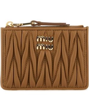 Miu Miu Wallets - Brown