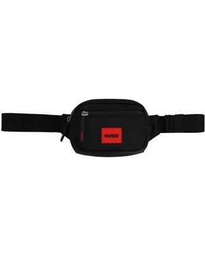 HUGO Pouch With Logo - Black