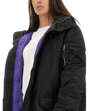 Alpha Industries Long Bomber Jacket "N-3B" - Black