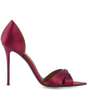 Giuseppe Zanotti Lienn Leather Court Shoes - Red