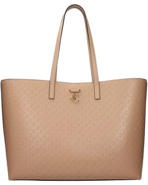 Jimmy Choo Shoulder Bags Jcb And - Natural