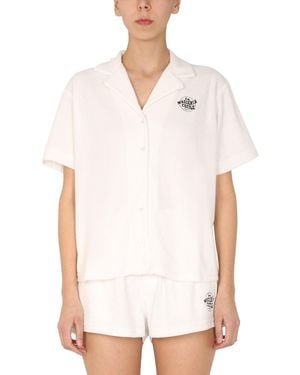 Être Cécile Embroidery Shirt - White