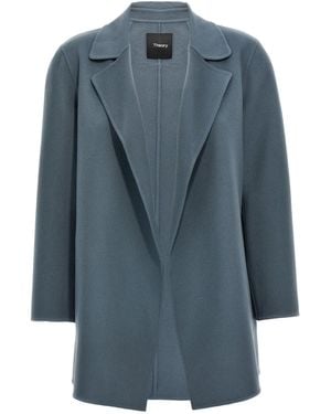 Theory Clairene New Divide' Coat - Blau