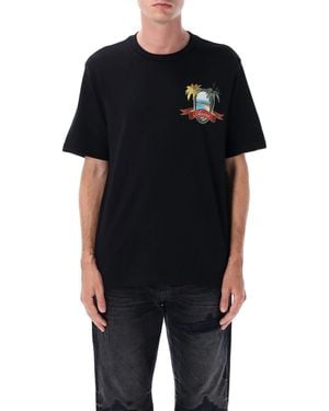 Amiri T Shirts En Polos Zwart