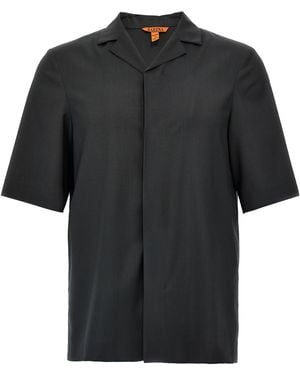 Barena Overshirt Atila Tropical - Black