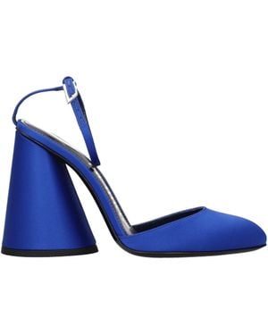 The Attico Ladies Cobalt Luz Slingback Pumps - Blue