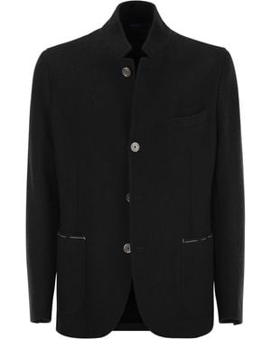 Fedeli Damon Cashmere Blazer - Schwarz