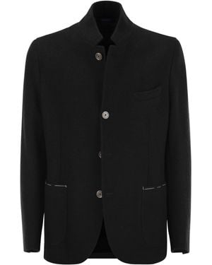 Fedeli Damon Cashmere Blazer - Schwarz