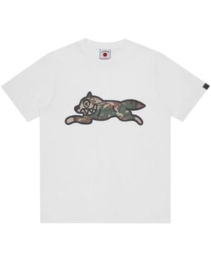 ICECREAM Baumwoll-T-Shirt mit -Logo - Weiß
