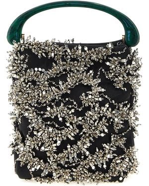 Dries Van Noten 'W.L.'Sac à main - Noir