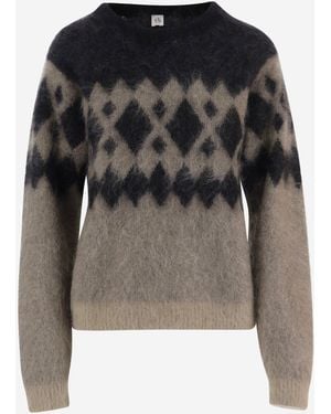 THE GARMENT Der Kleidungsstück-Stretch-Mohair-Pullover - Schwarz
