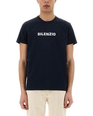 Aspesi Printed T-Shirt - Blue