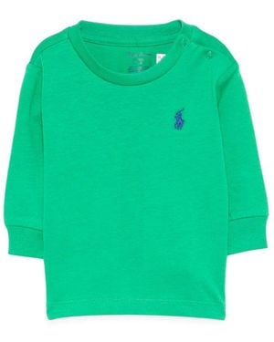 Polo Ralph Lauren T Shirt With Logo - Green