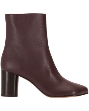 Niccolò Pasqualetti Obliqua Blockabsatz-Stiefeletten aus Kalbsleder - Braun