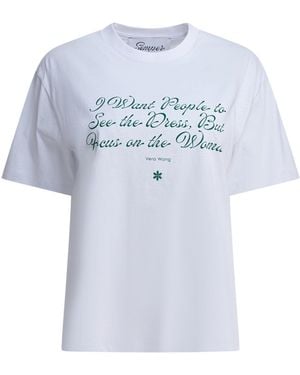 Semler T-shirts White - Blue