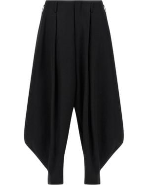 Comme des Garçons Extra Loose Leg Pants - Black