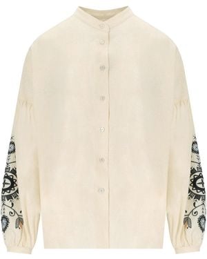 Weekend by Maxmara Ilex Ecru Shirt - Natural