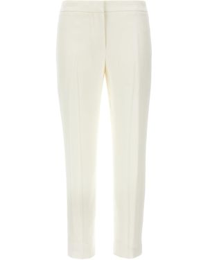 McQueen Krepphose - Weiß