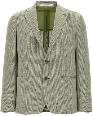 Tagliatore Dekonstruiert Blazer - Grün