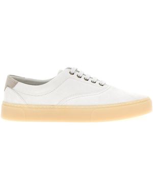 Brunello Cucinelli Lederen Sneakers - Wit