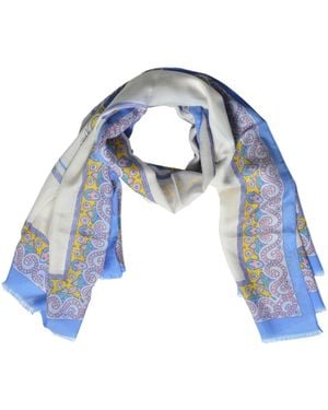 Etro Sjaals - Blauw