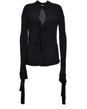 MSGM Shirts - Schwarz