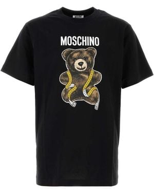 Moschino Cotton T Shirt - Black