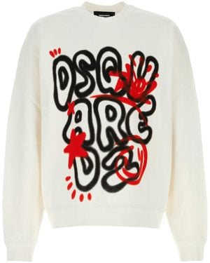DSquared² Crew Neck Sweatshirt - Red