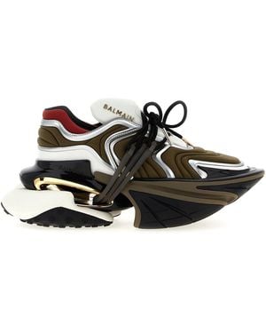 Balmain 'Unicorn Wave' Sneakers - Blanc